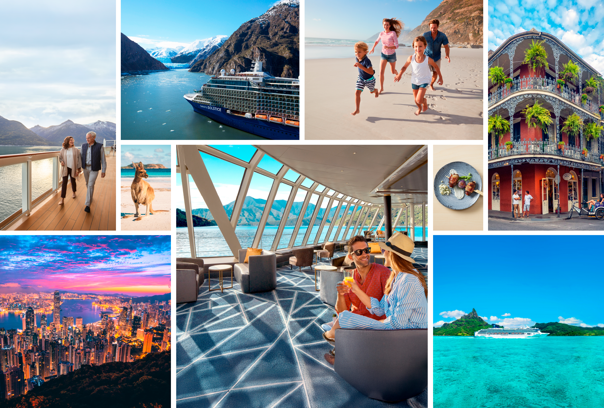 Se alle vores unikke Cruise & Stay pakkerejser